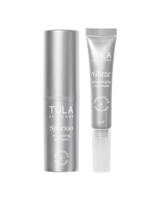 Two Tula Skincare products on a white background