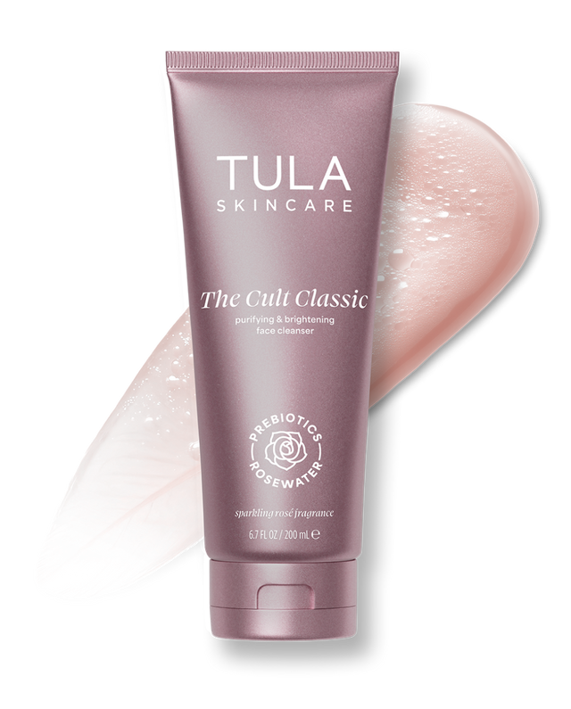 Tula Skincare tube on a white background